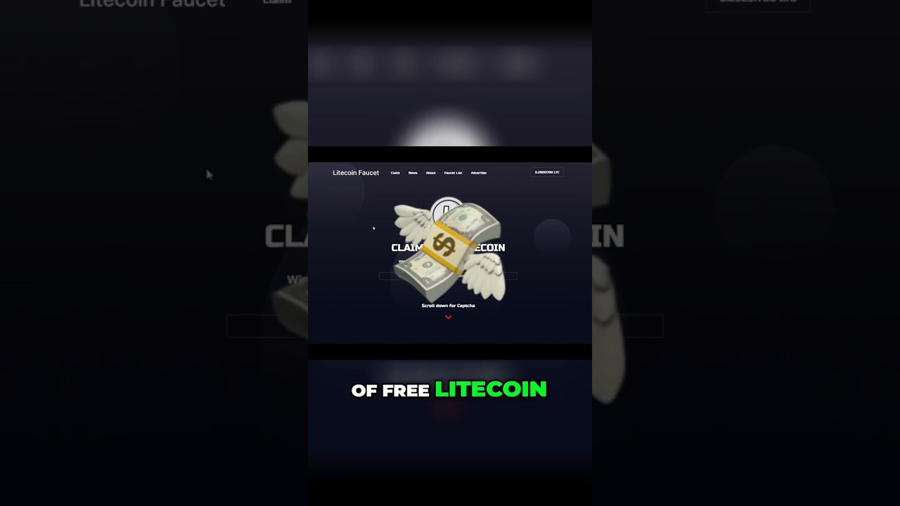 BEST free LITECOIN faucet! #litecoin #faucetpay #ltc #freeltc #freelitecoin #freelitecoinmining