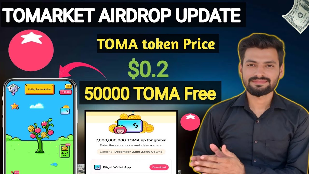 Tomarket Airdrop Listing Date Announced | Tomarket Airdrop New Update | TOMA token Price