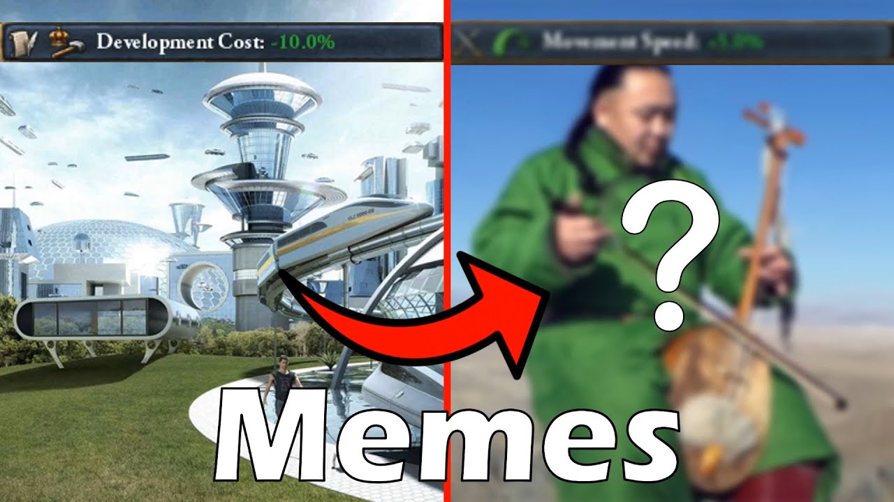 [EU4 MEME] Country MODIFIERS explained by MEMES