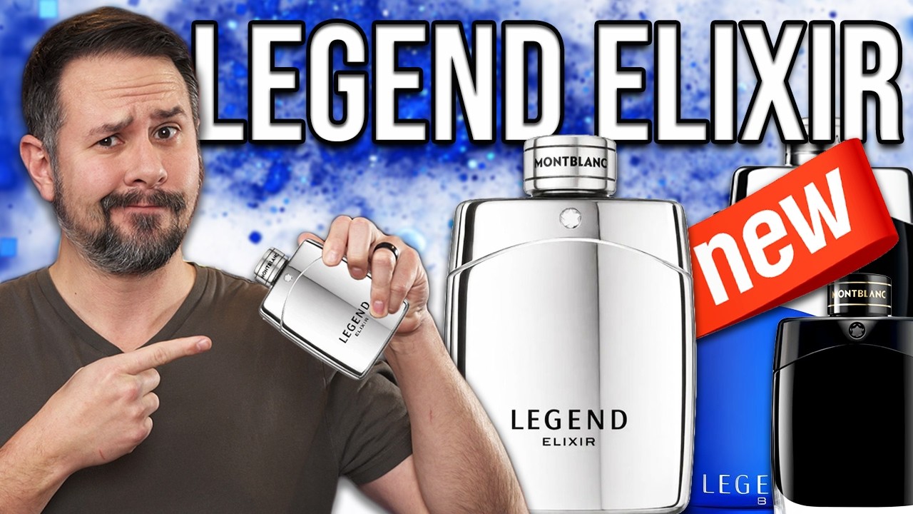 NEW Montblanc Legend Elixir FIRST IMPRESSIONS - A Real Legend?