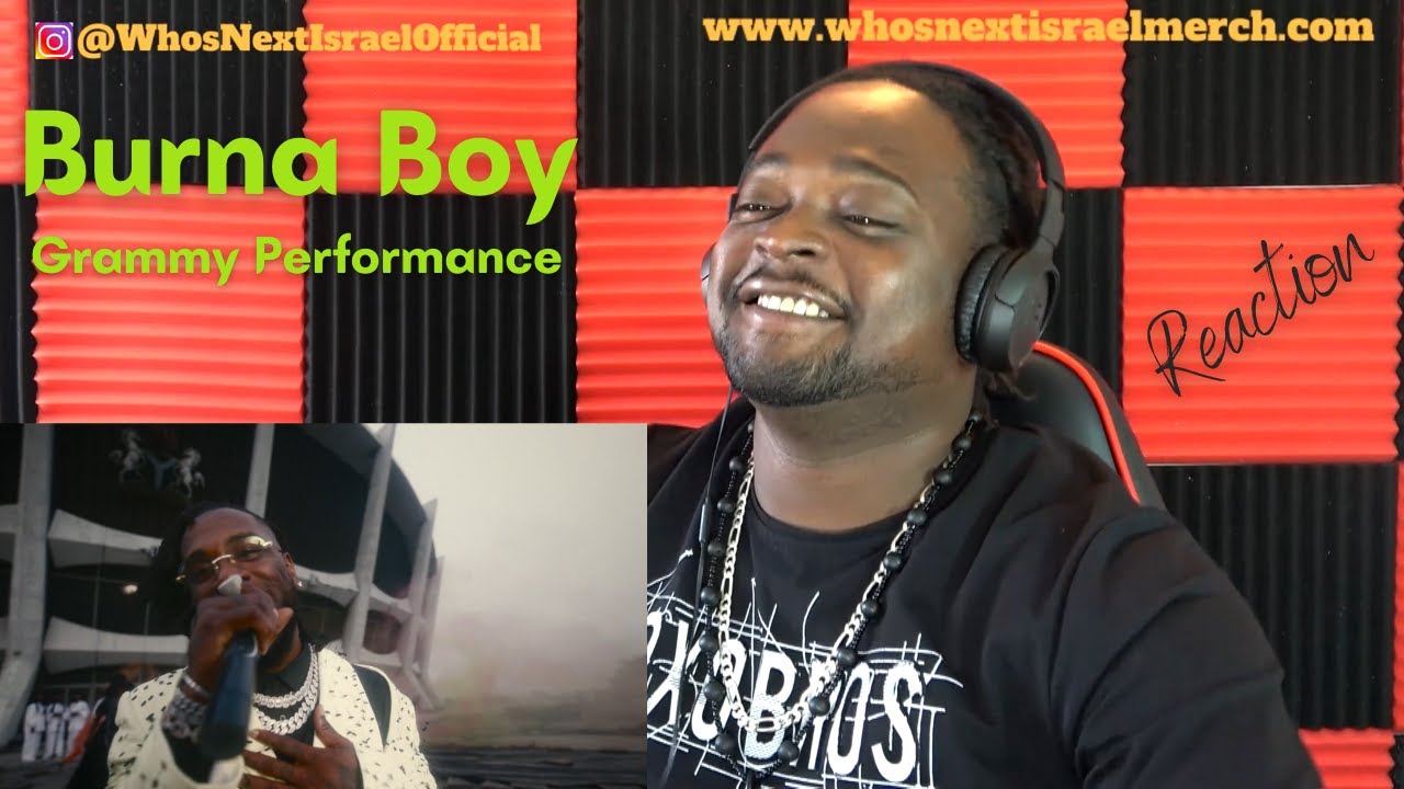 Burna Boy Grammy Performance (Reaction⚡)