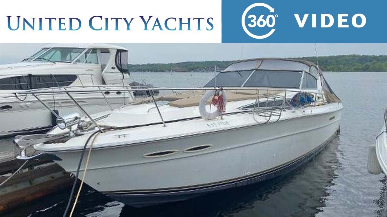 *SOLD* 39' Sea Ray 390 Express Cruiser 1990