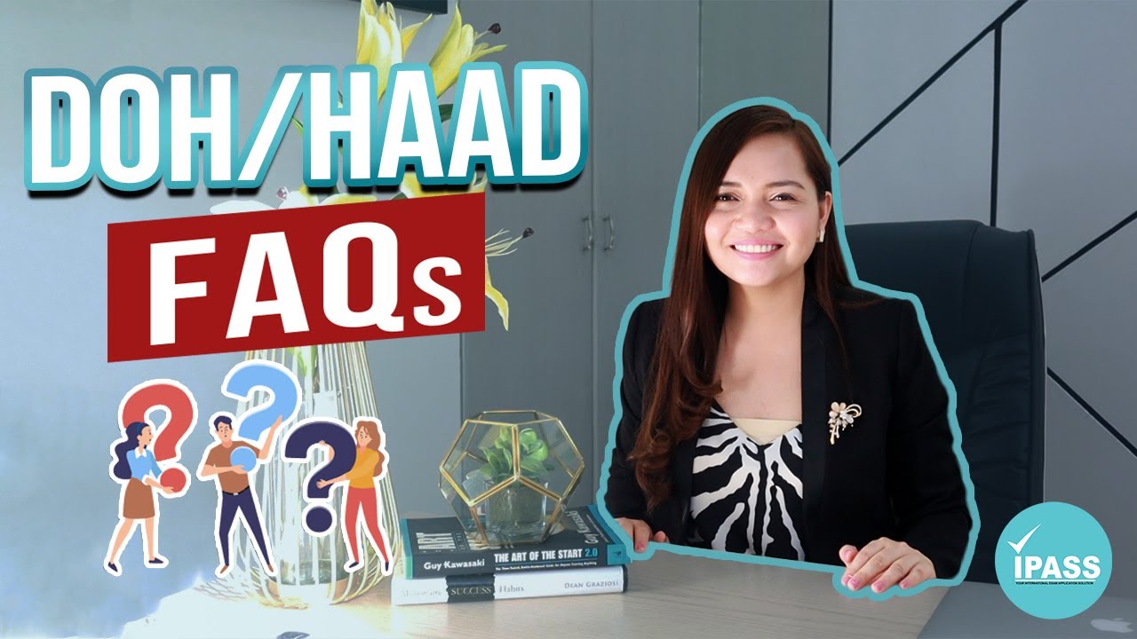 DOH/HAAD FREQUENTLY ASKED QUESTIONS | DOH/HAAD EXAM APPLICATION