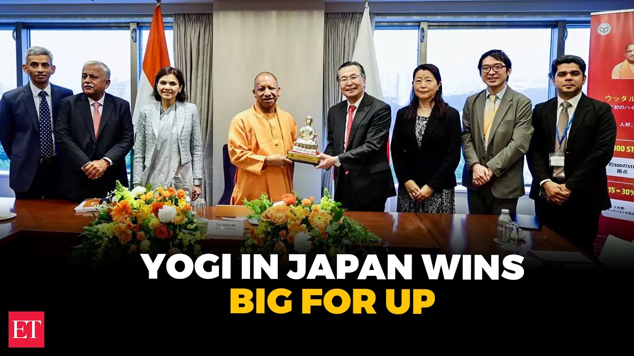₹11,000 crore Japanese boost to UP: CM Yogi seals mega industrial investment deals in Tokyo