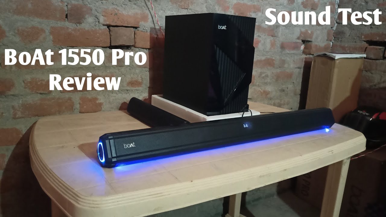 Boat Aavante Bar 1550 Pro | Boat Aavante Bar 1550 Pro Sound Test 🔥