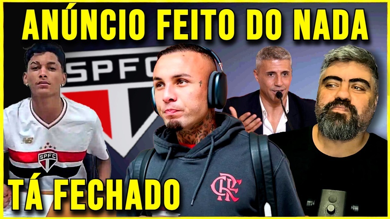 ANÚNCIO BOMBÁSTICO SIM!!! SÃO PAULO BATE O MARTELO E FECHA NOVO REFORÇO! SPFC AGORA TEM MUDANÇA!