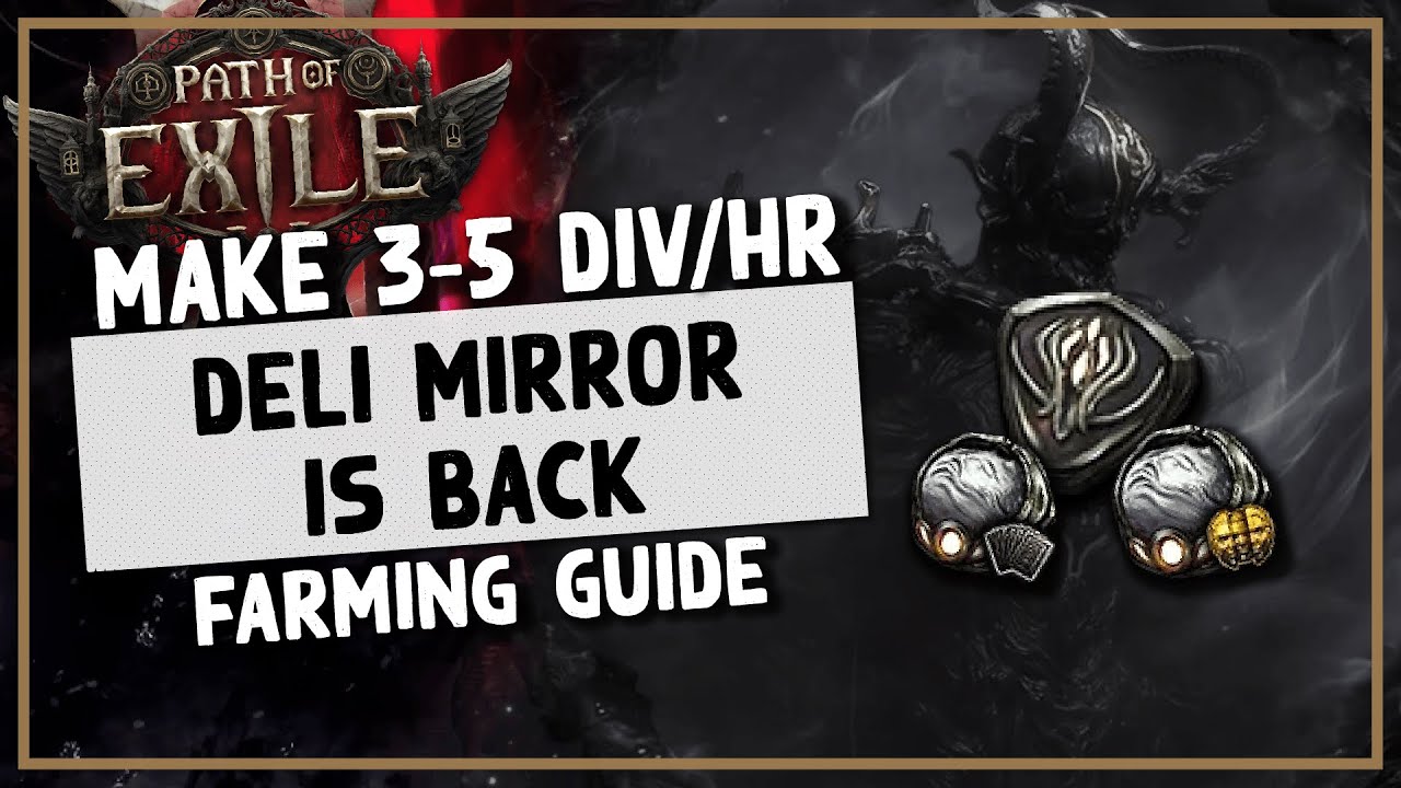 PoE | Delirium Mirror Is Back: Make 3-5 Div/Hr While Mowing Down Maps - 3.27 Week 1 Farming Guide