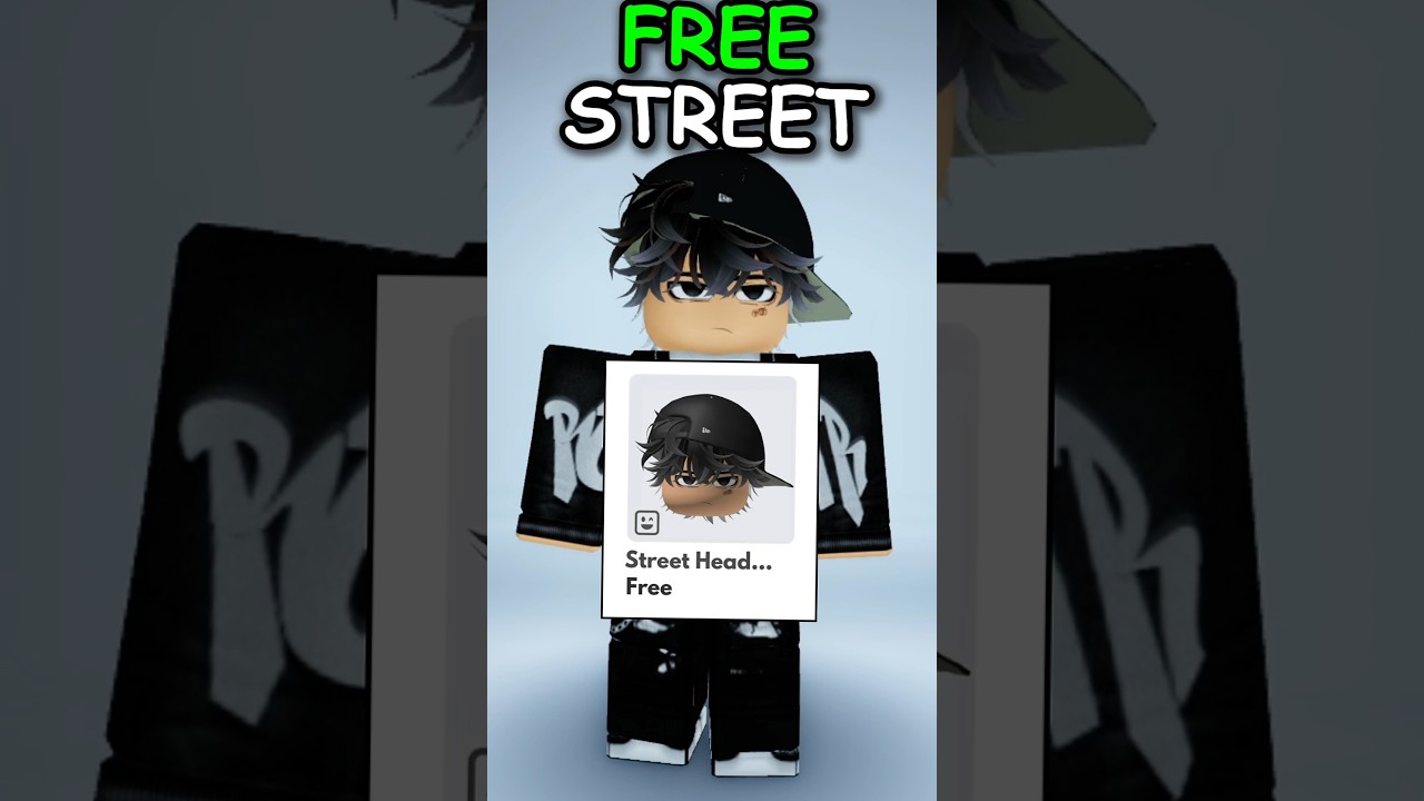 😱FREE STREET FACES HEAD ON ROBLOX! #roblox #freeitemsroblox #facesroblox
