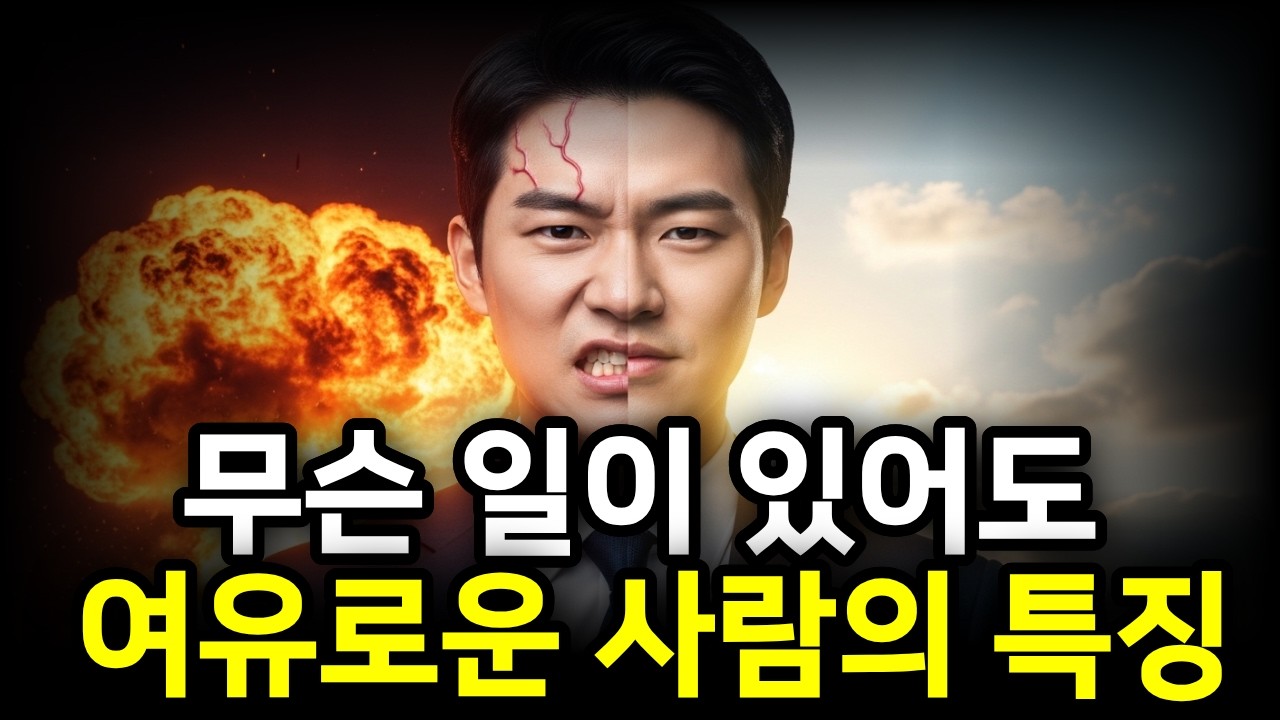 어떤 상황에도 흔들리지 않는 사람들의 뇌 속에서 벌어지는 일 (여유는 타고나는 게 아닙니다)