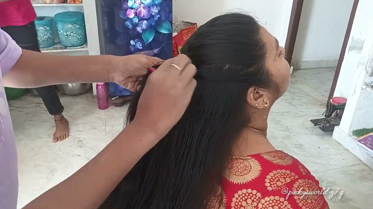 French hair style 😘//Must try 🫶//Must watch ⌚// viral hair style 🩷