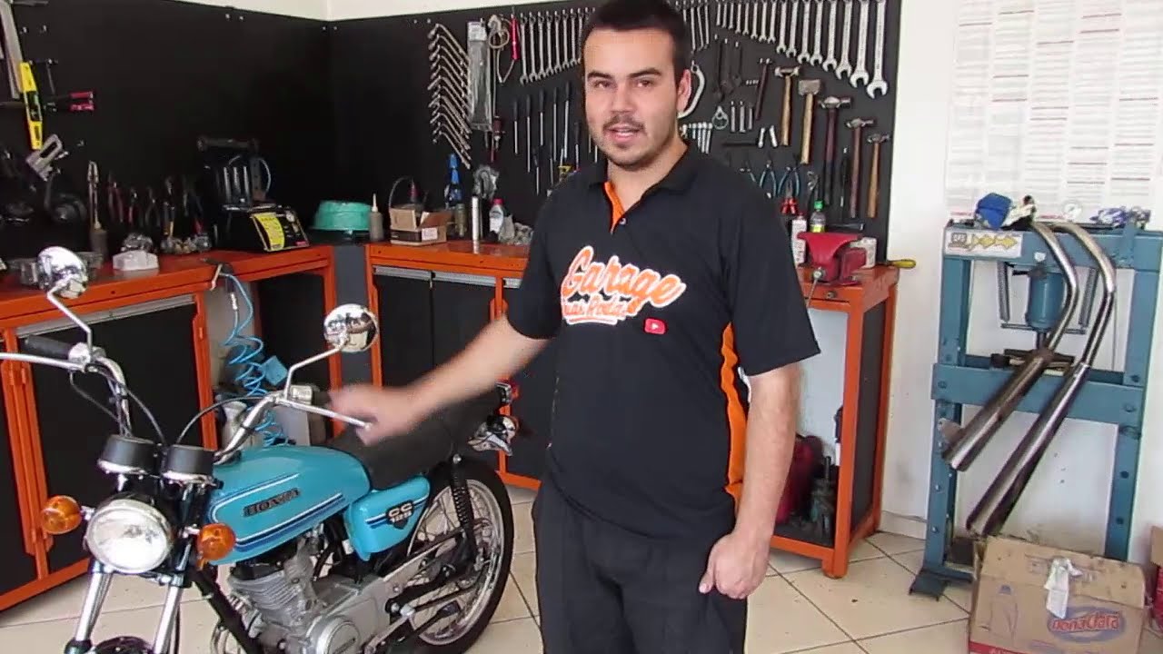 Restauração CG bolinha 1982 HONDA