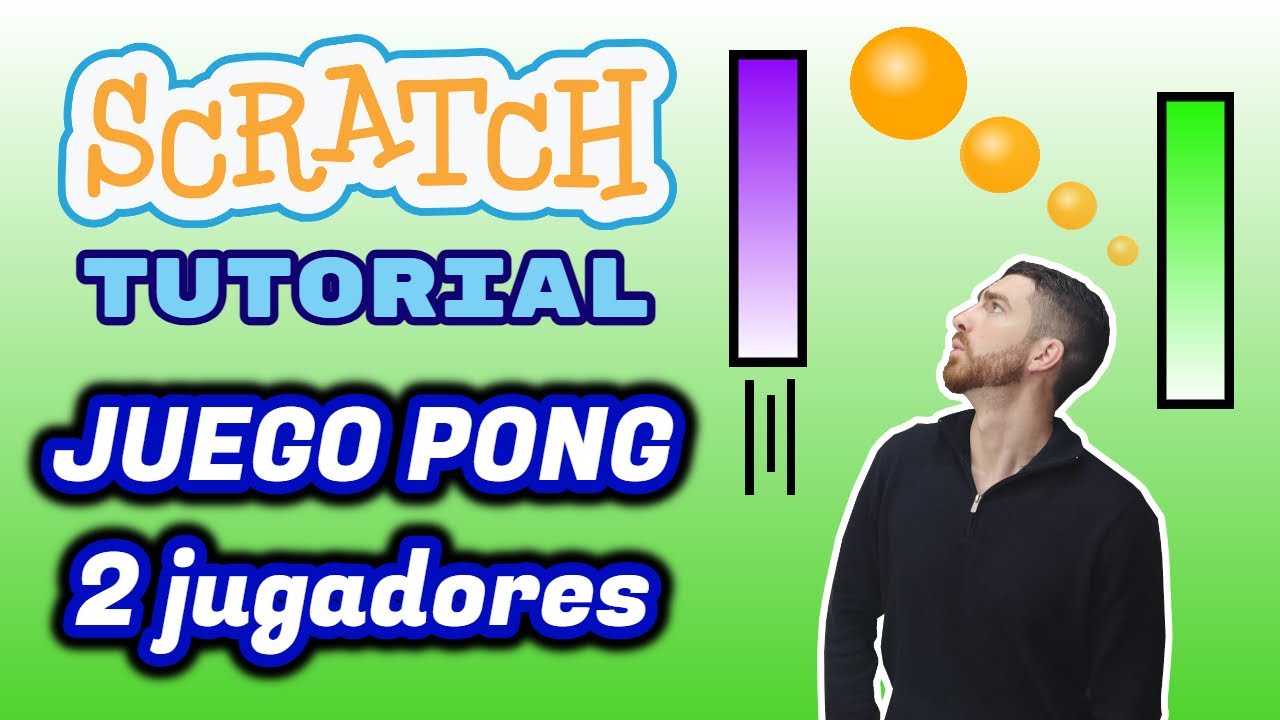 Cómo hacer el JUEGO PONG para 2 jugadores | Ping Pong | Atari | Tutorial Scratch 3.0 español
