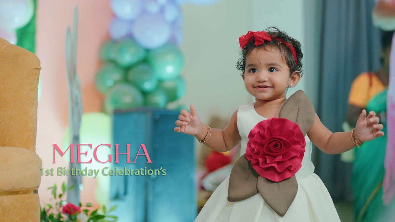 MEGHA 1st BIRTHDAY PROMO | NACHA STUIDO | BIRTHDAY PROMO | RAJAHMUNDRY