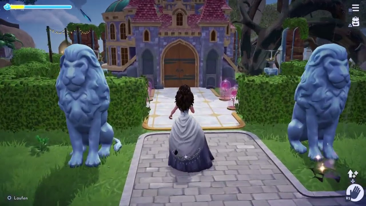 Disney Dreamlight Valley, friedliche wiese build, Schloss,