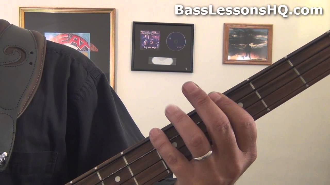 Closed Boogie Woogie Riff for Bass