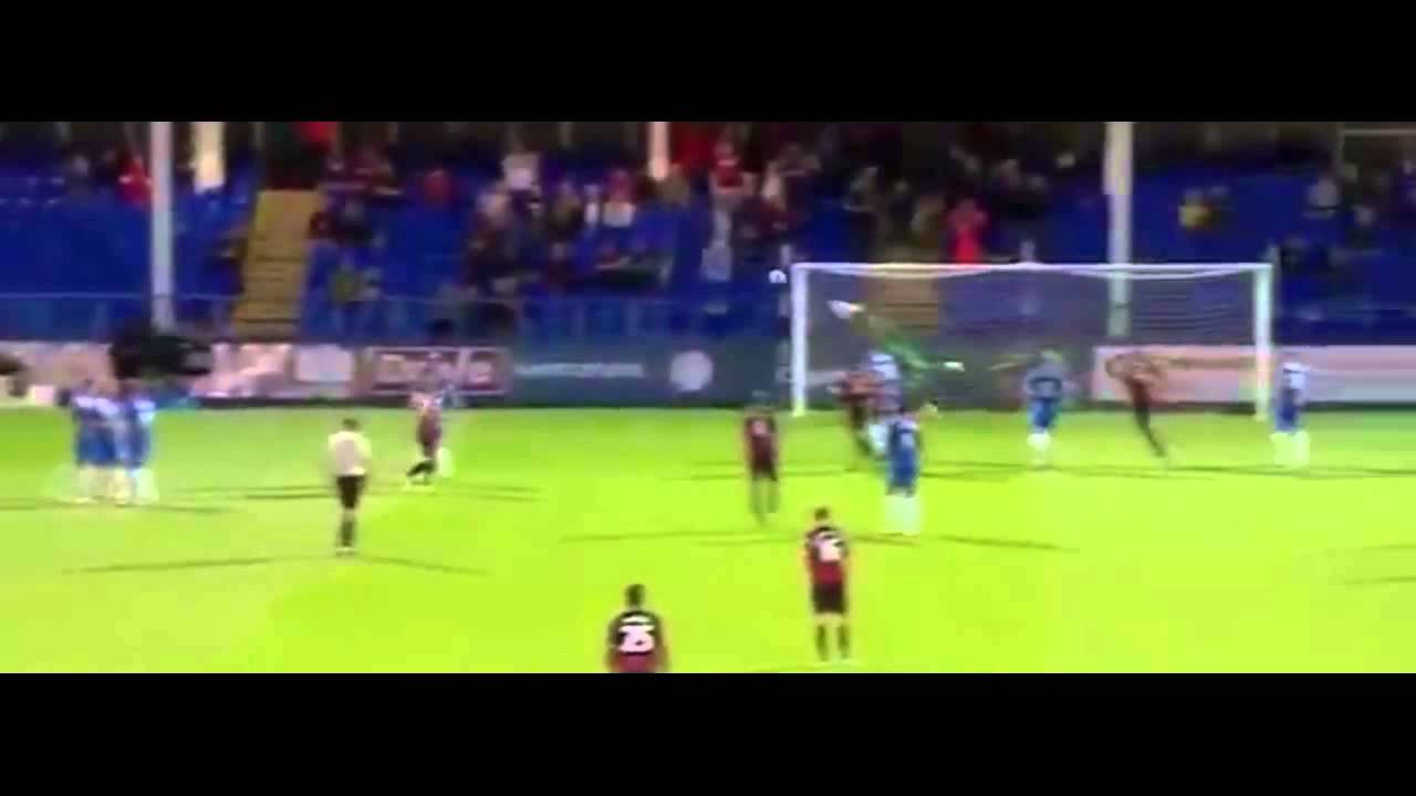 Junior Stanislas Amazing Free Kick | vs. Hartlepool United | Capitol One Cup | (25/08/2015)