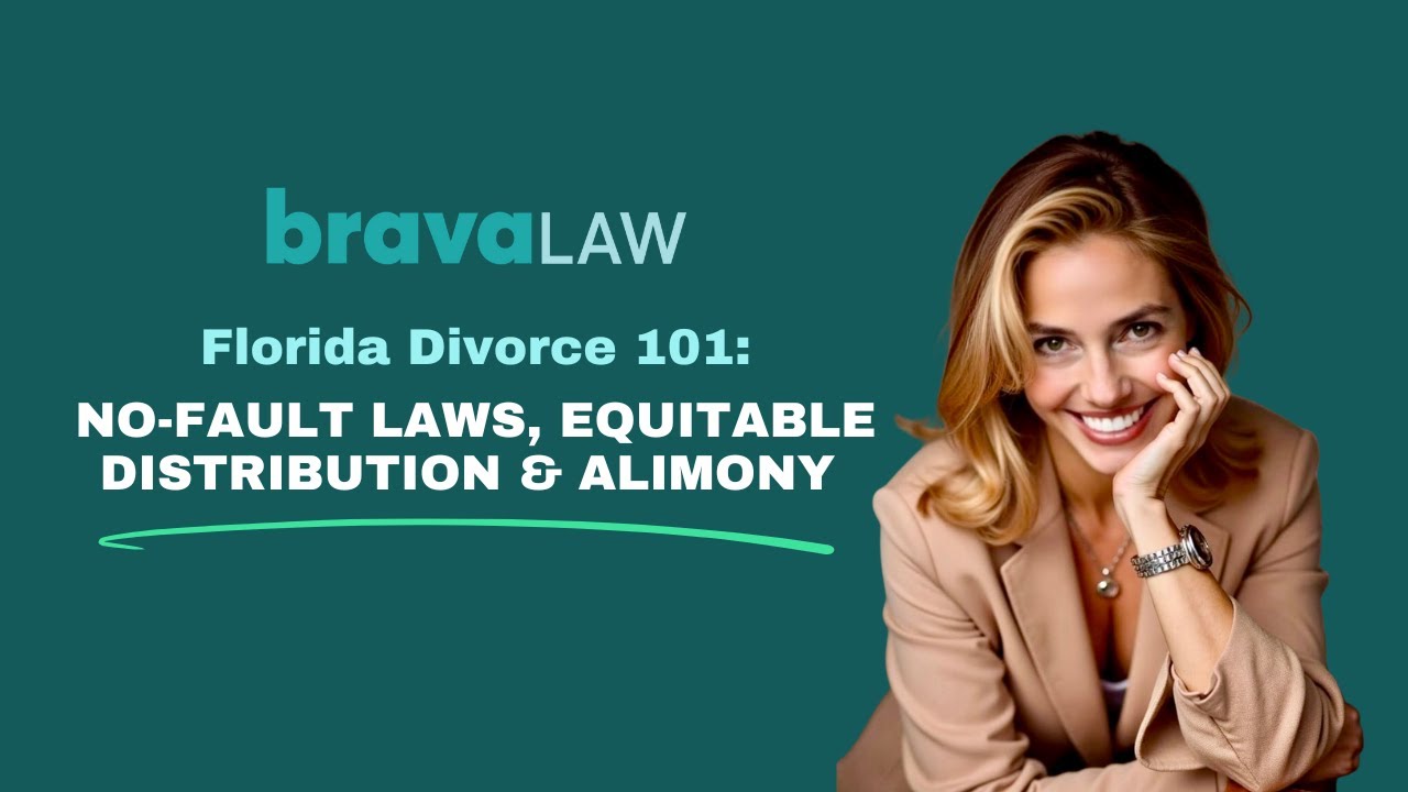 Florida Divorce 101: No-Fault Laws, Equitable Distribution & Alimony