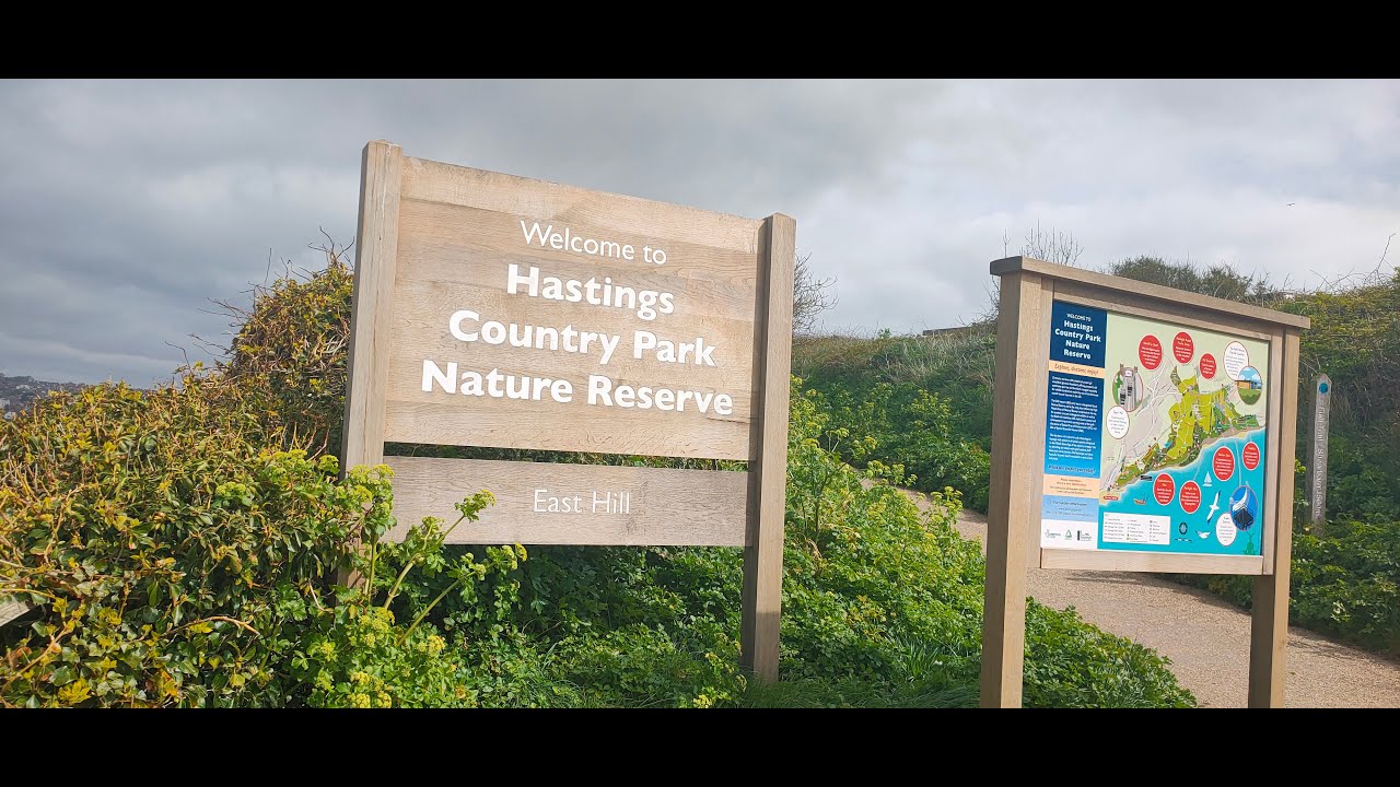 A Walk From Hastings East Hill to Fairlight Coastguard Station