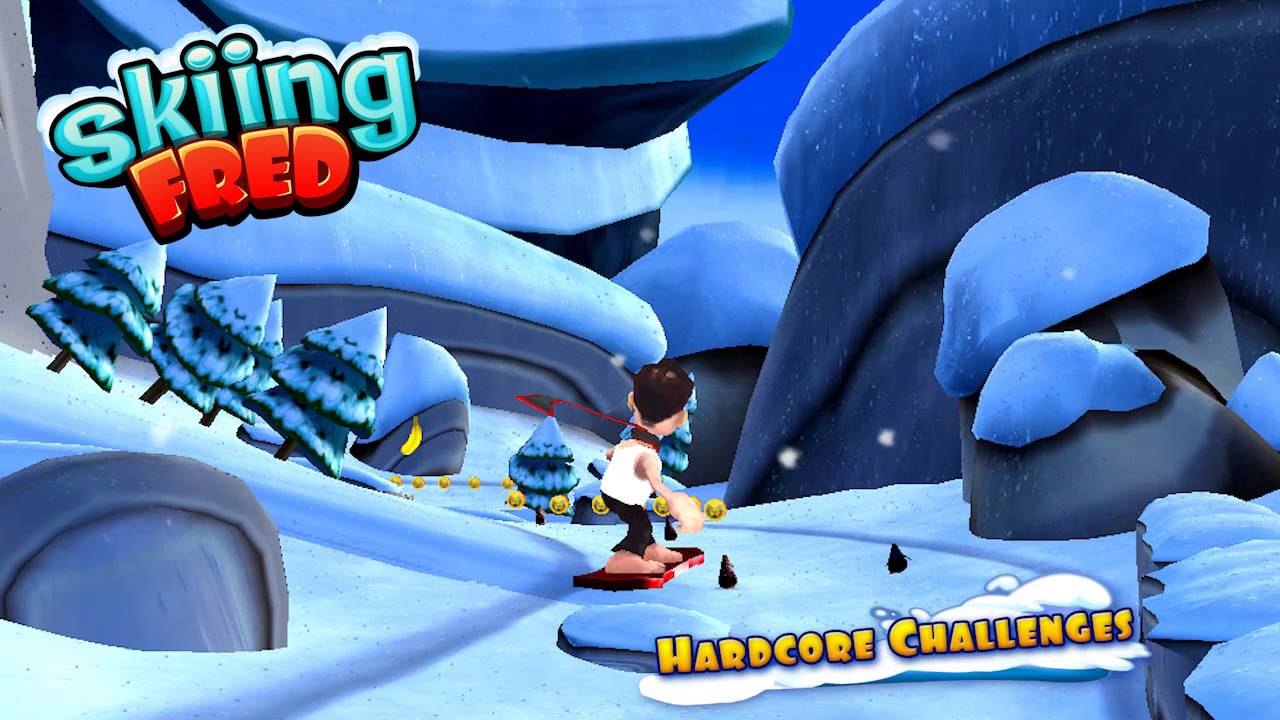 Skiing Fred - iOS Trailer