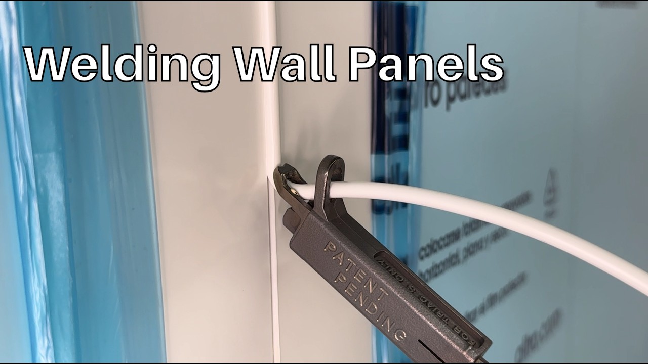 How To Heat Weld Wall Panels