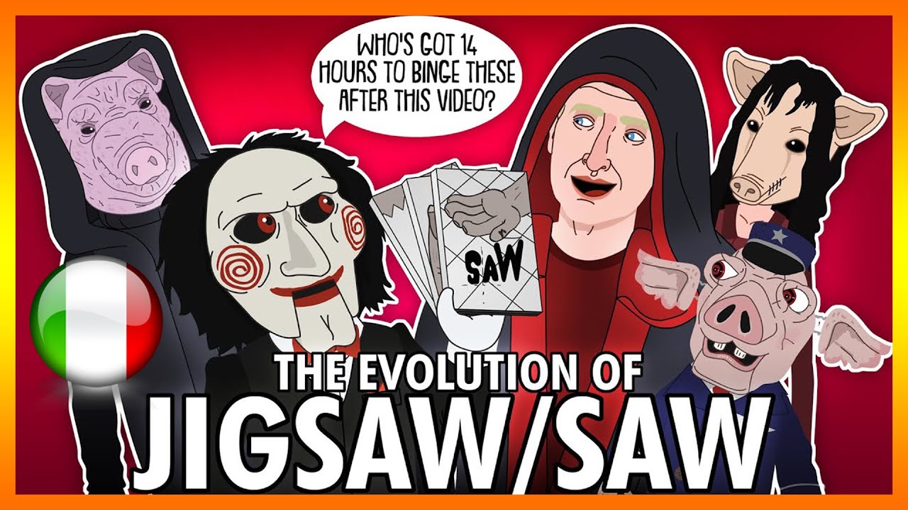 L'evoluzione di JIGSAW / SAW | TELL IT ANIMATED ITA