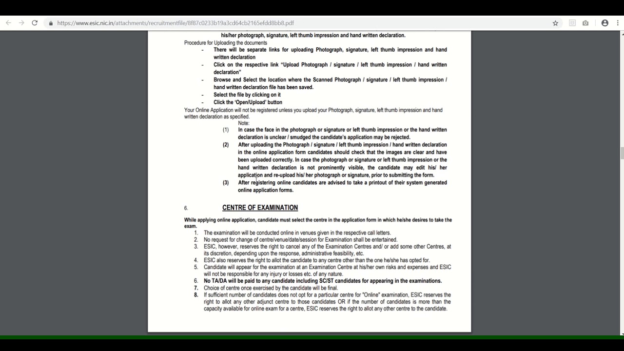 ESIC - Recruitment of Social Security Officer / Manager Grade II / Superintendent in ESI Corporation