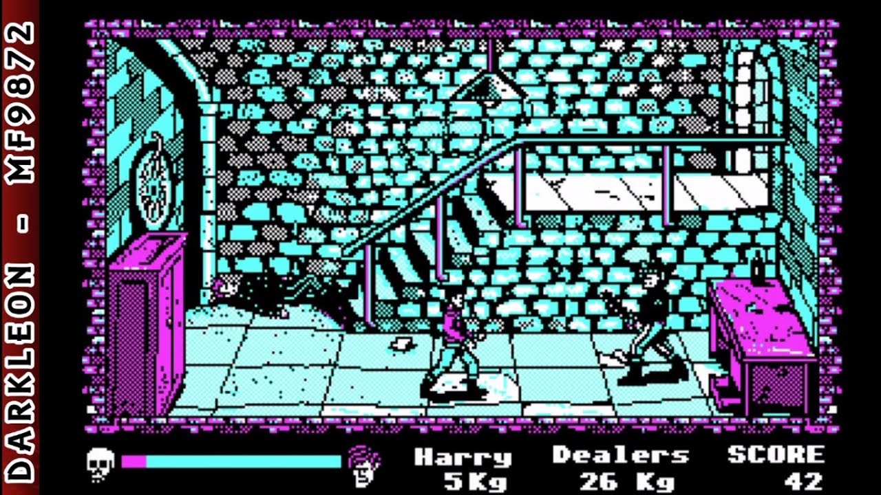 Operation - Cleanstreets &copy; 1988 Silmarils - PC DOS - Gameplay