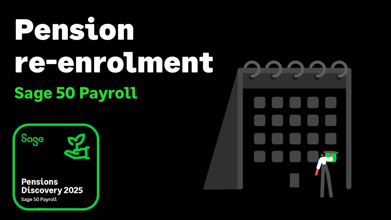 Sage 50 Payroll (UK) - Pension Re-enrolment