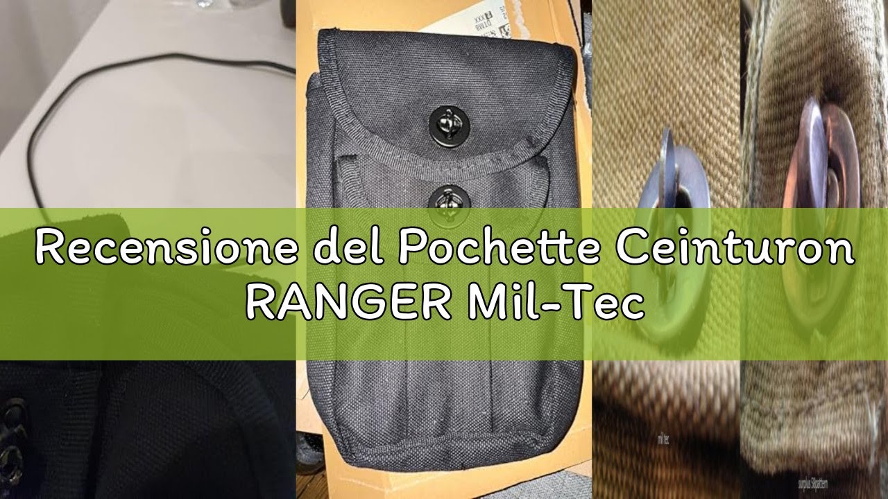 Recensione del Pochette Ceinturon RANGER Mil-Tec