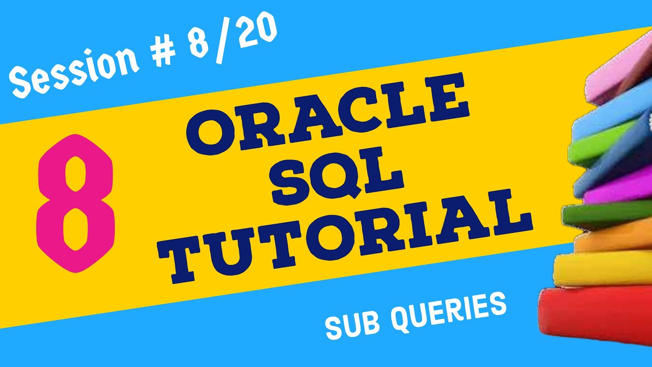 Day 8 - Sub queries in SQL ✅ Oracle SQL for Beginners ✅ Oracle SQL Tutorial ✅