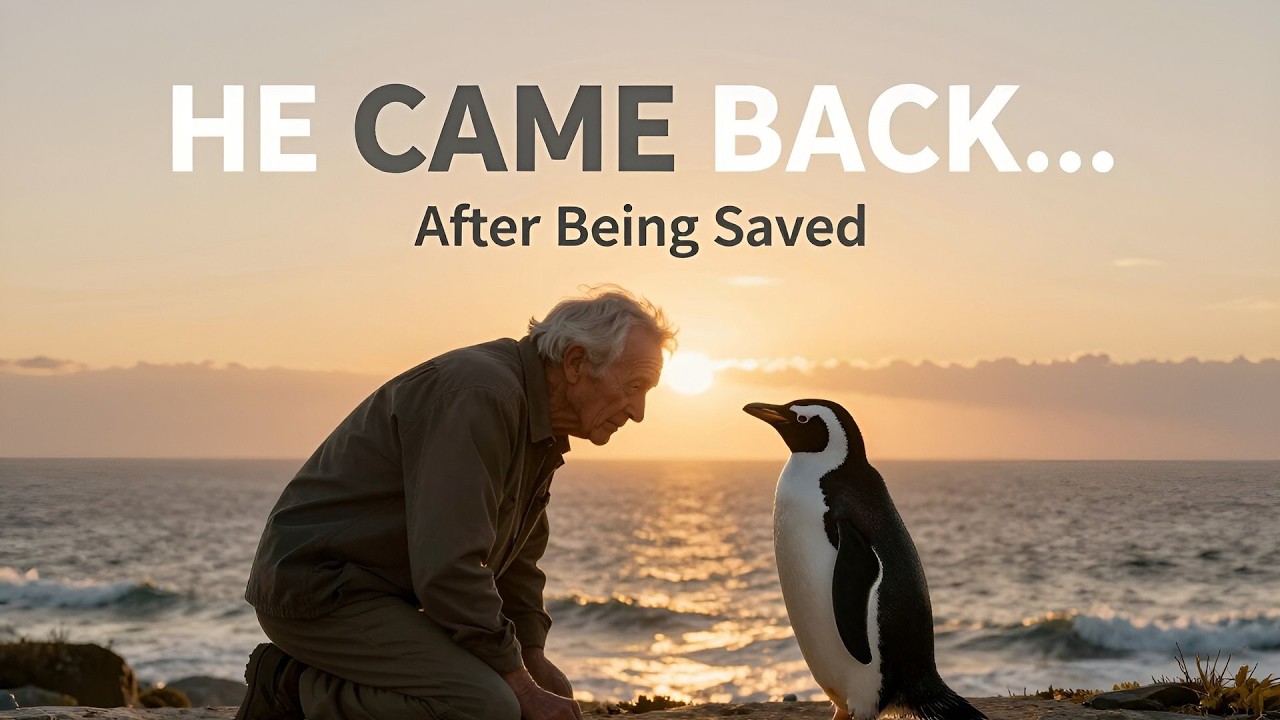 This Penguin Traveled 8,000km… Just to See the Man Who Saved Him