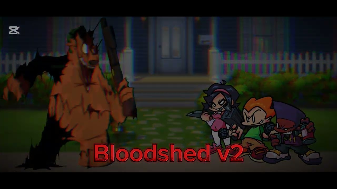 Fnf: broken strings // Bloodshed v2 // teasers concept
