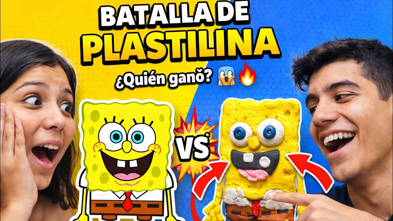 batalla de plastelina🦖🐝|Astrid&Renzo