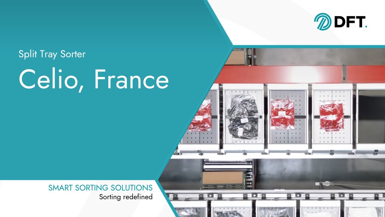 Store Delivery at Celio: The Split Tray Sorter Runs Like New Even After 12 Years