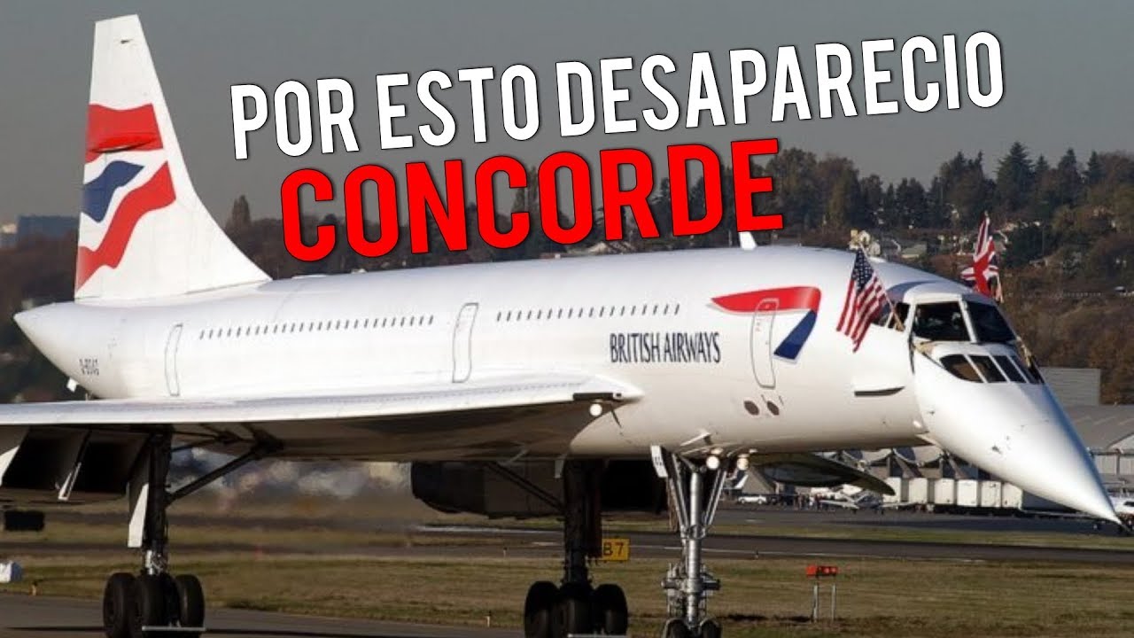 Porque nunca pudiste volar en el CONCORDE? - El avi&oacute;n supers&oacute;nico!