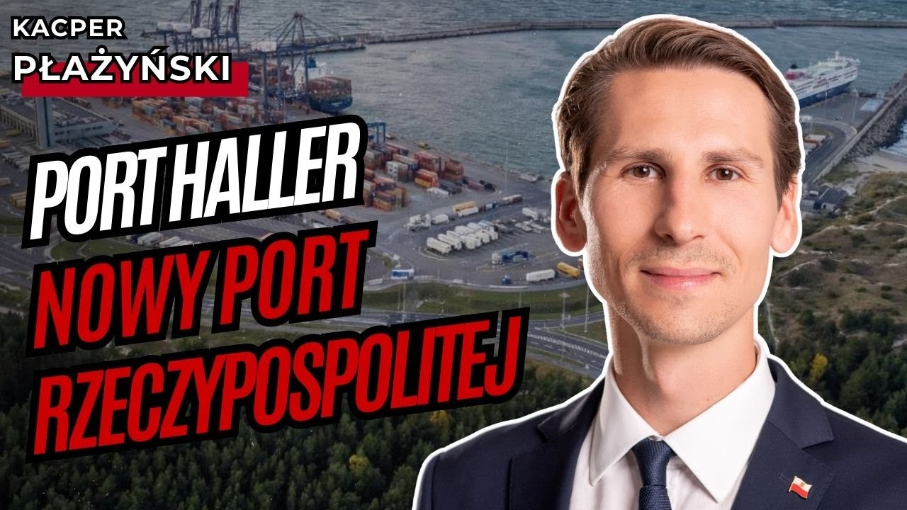 Port Haller &ndash; nowy port morski Rzeczypospolitej - konferencja prasowa. #porthaller