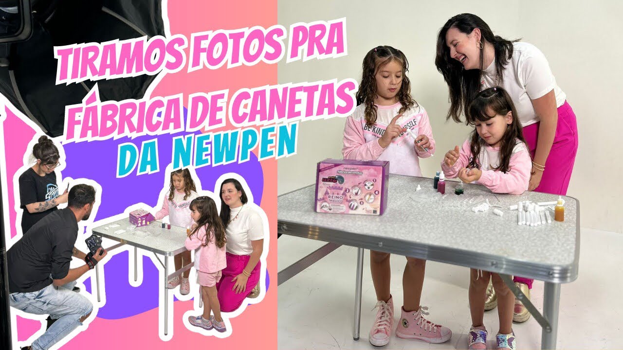 TIRAMOS FOTOS PRA FÁBRICA DE CANETAS DA NEWPEN 😱😱😱