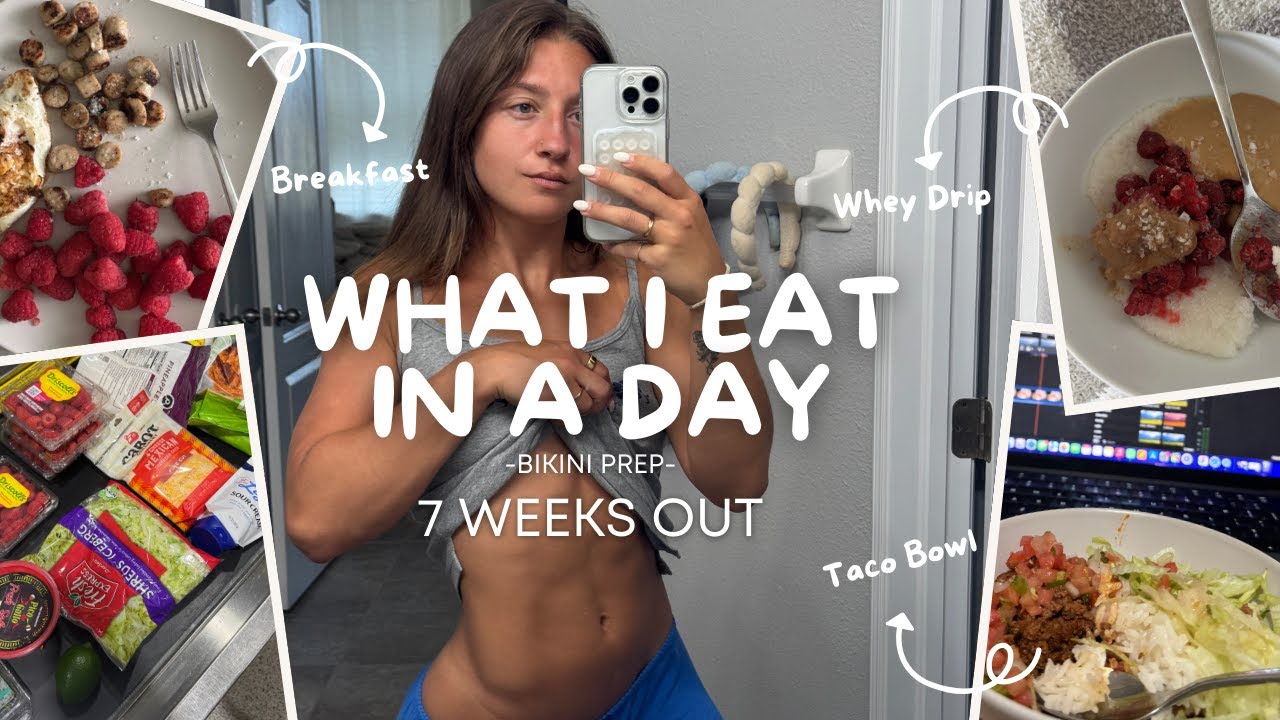 Full Day of Eating on BIKINI PREP