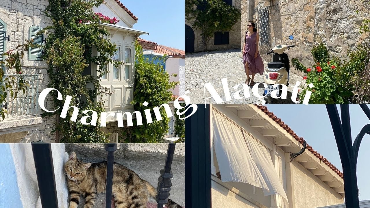 WE'RE IN ALA&Ccedil;ATI - Exploring its Charming Streets, Day at Altinkum Beach & Date Night!