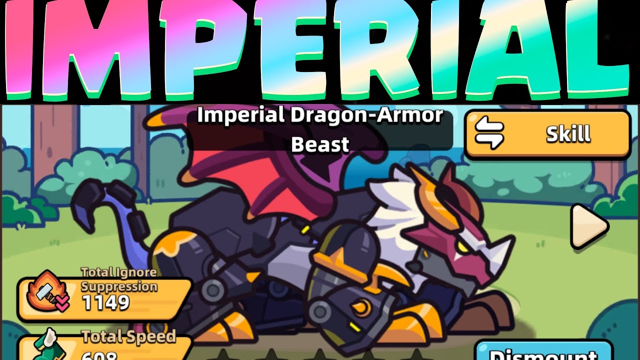 Capybara Go! FIRST LOOK at the IMPERIAL DRAGON - ARMOR BEAST!!!