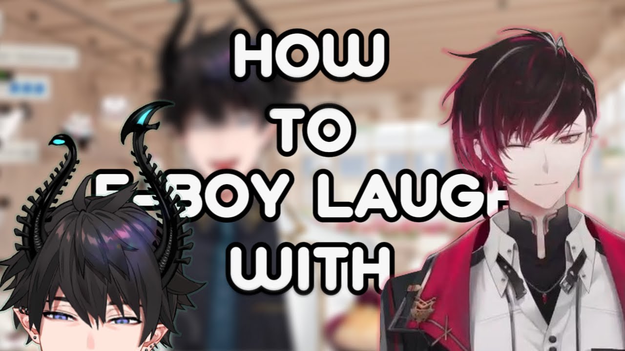 Ren teaching Ver how to laugh like a fboy