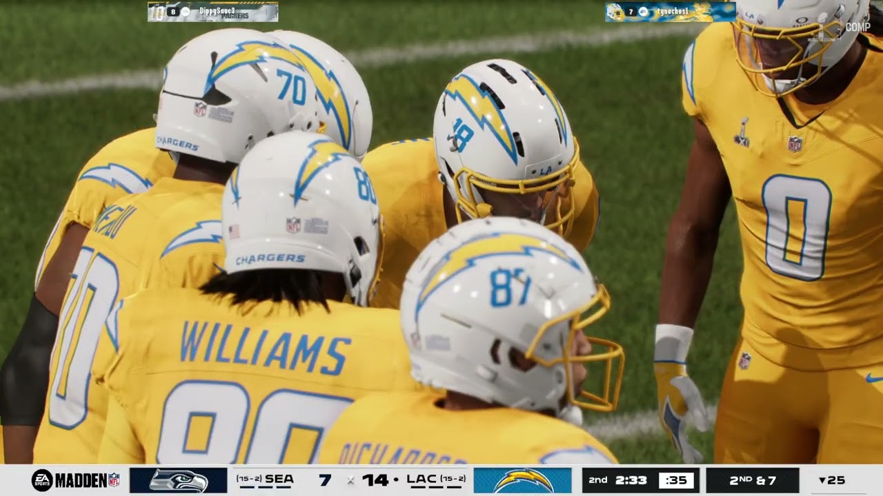 Madden 26 Chargers Vs Seahawks