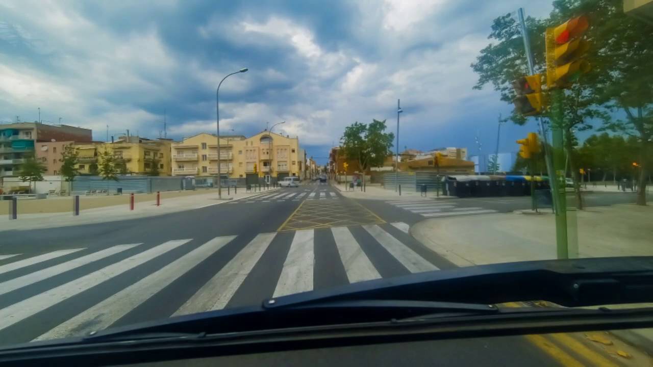 Time-lapse de la línia L2 de bus de Sabadell (TUS)