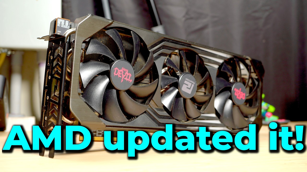 AMD обновила эту старую флагманскую видеокарту!