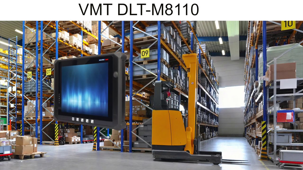 DLT-M8110: Odłączany terminal montowany w pojeździe, Advantech (EN)