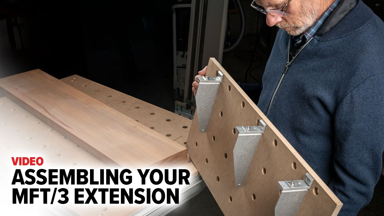 TSO Table Extension for Festool MFT/3 Multifunction Table - Assembly Video
