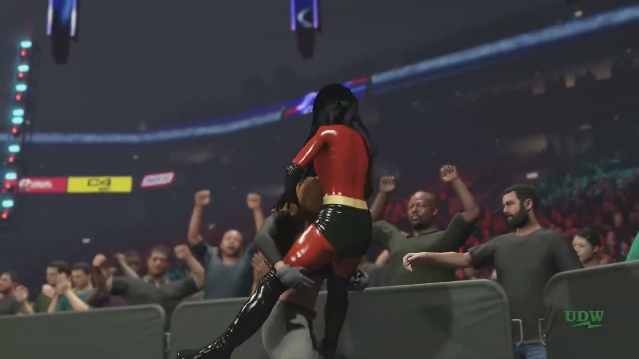 Kim Possible/Android 18/Princess Daisy vs. Violet Parr/Elastigirl/Queen Tyranhee (Request)