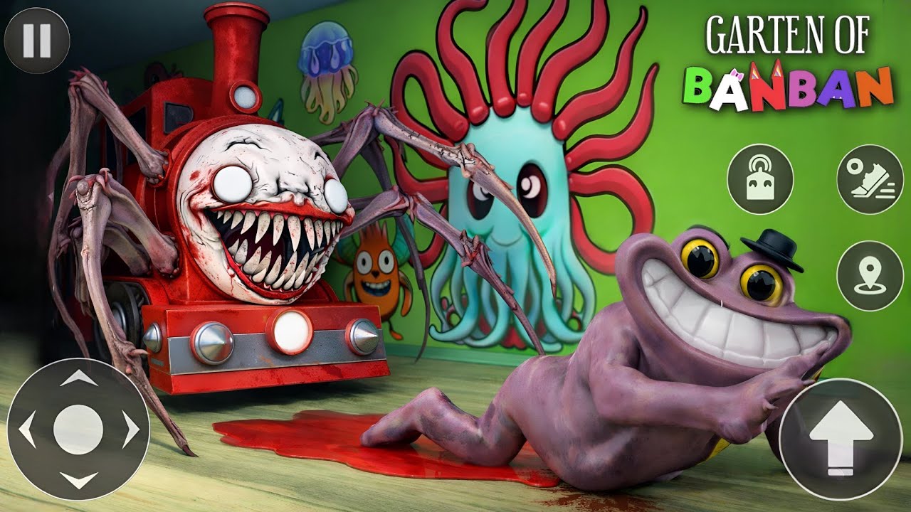 Garten Of Banban - Terrifying Monster Survival + Jumpscare (New Update) 