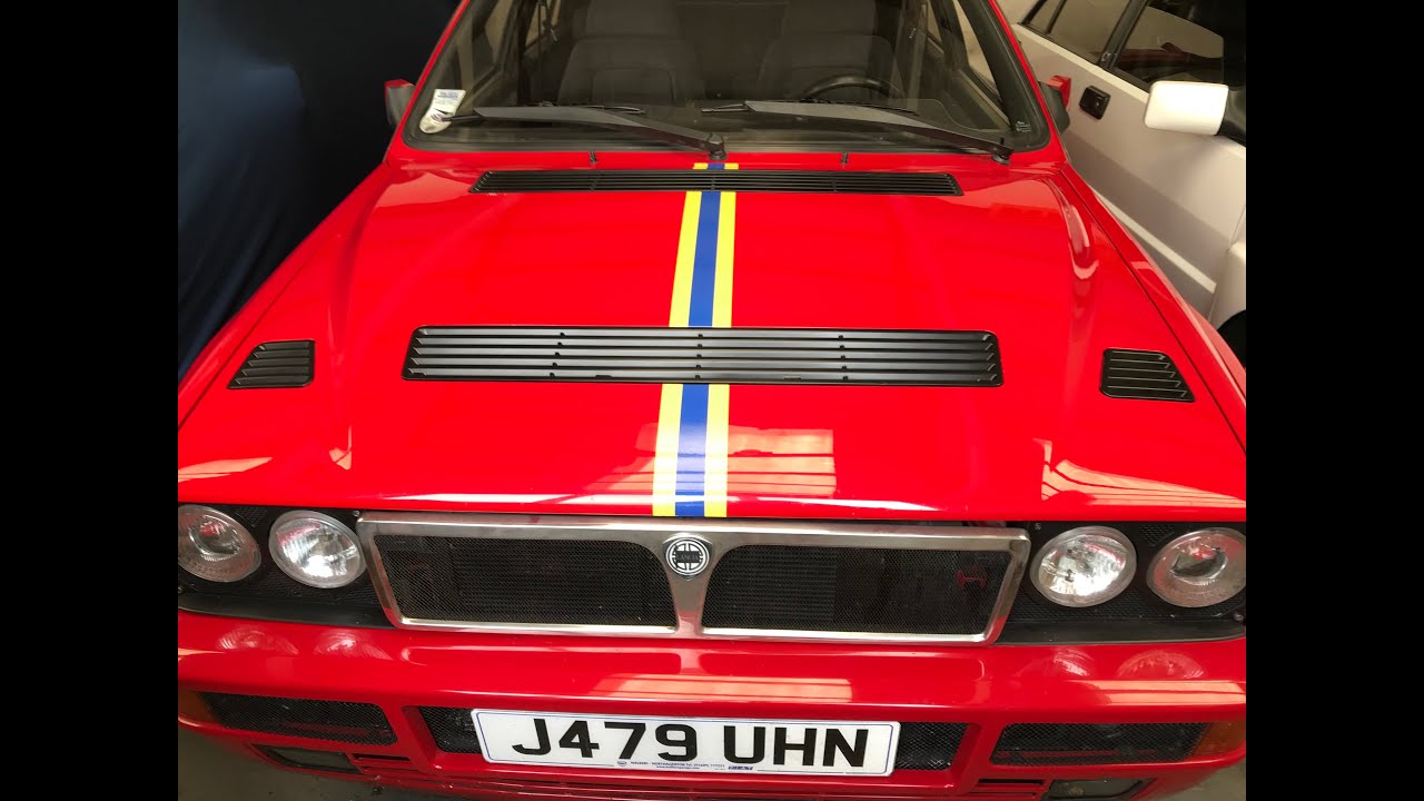 How to remove the engine from a Lancia Delta Integrale. Part1