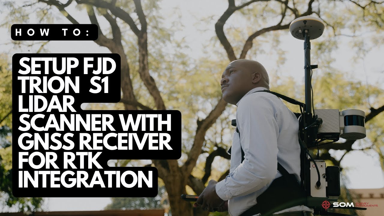 How to setup Trion S1 LiDAR Scanner with GNSS Receiver for RTK Integration